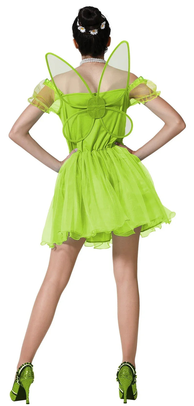 Disfraz de Hada Campanilla con Alas para Mujer Campanilla Atosa